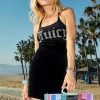 Juicy Couture Dresses & Jumpsuits Big Bling Velour Strap Dress