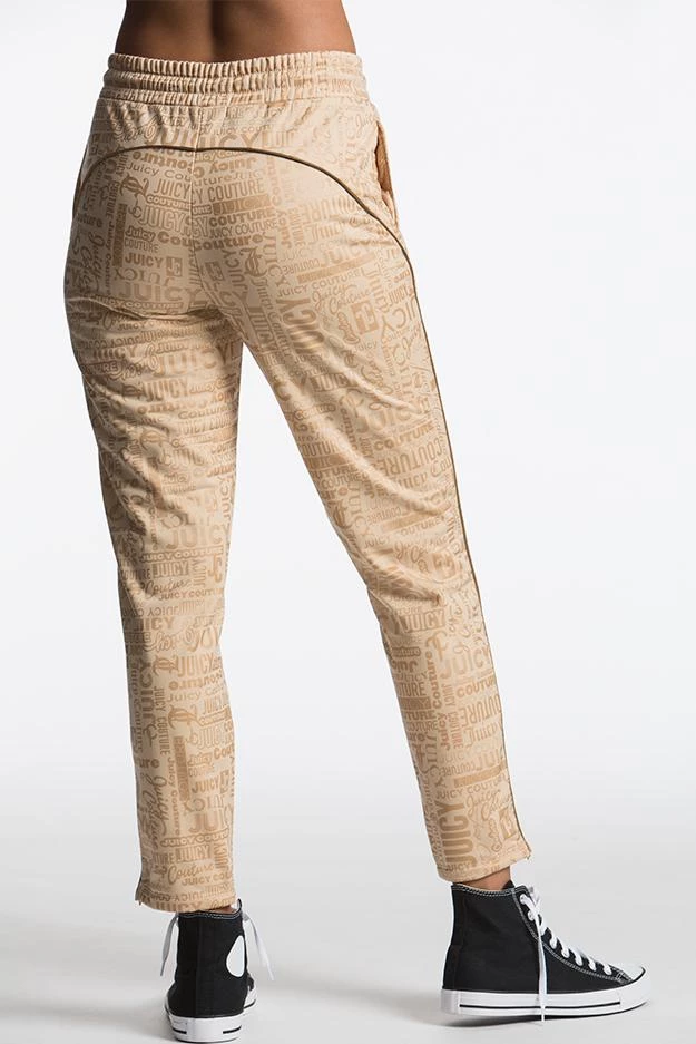 Juicy Couture Logo Embossed Tricot Track Pants 5 Juicy Couture Logo Embossed Tricot Track Pants