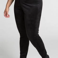 Juicy Couture Plus-Size Small Bling Velour Legging Track