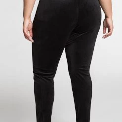 Juicy Couture Plus-Size Small Bling Velour Legging Track