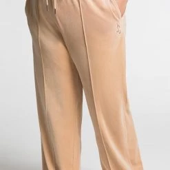 Juicy Couture Plus-Size Wide Leg Velour Sweatpants Track
