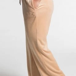 Juicy Couture Plus-Size Wide Leg Velour Sweatpants Track