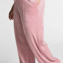 Juicy Couture Plus-Size Wide Leg Velour Sweatpants