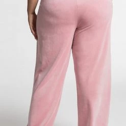 Juicy Couture Plus-Size Wide Leg Velour Sweatpants