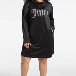 Juicy Couture Sales 11 Juicy Couture Plus-Size Tricot Bling Dress Apparel