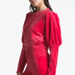Juicy Couture Puff Sleeve Crop Jacket Track