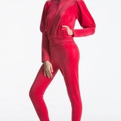 Juicy Couture Puff Sleeve Crop Jacket Track