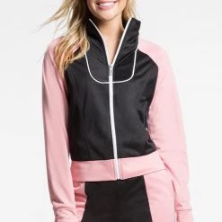 Juicy Couture Big Bling Paneled Tricot Track Jacket