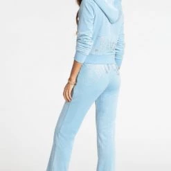 Juicy Couture OG Big Bling Velour Track Pants