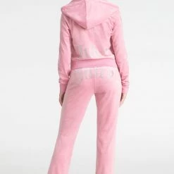 Juicy Couture OG Big Bling Velour Track Pants