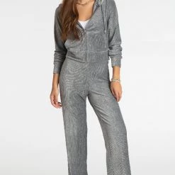 Juicy Couture Track Shimmery Corduroy Velour Hoodie 10 Juicy Couture Track Shimmery Corduroy Velour Hoodie