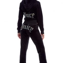 Juicy Couture OG Big Bling Velour Track Pants 9 Juicy Couture OG Big Bling Velour Track Pants