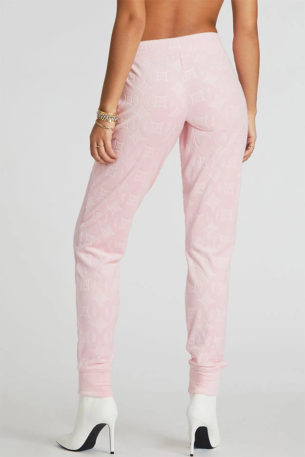 Juicy Couture Velour Shop Embossed Velour Pants 5 Juicy Couture Velour Shop Embossed Velour Pants