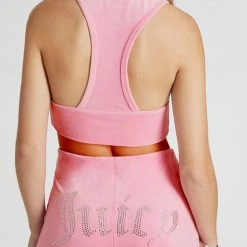 Juicy Couture Bling Velour Racerback Tank Remixed