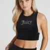 Juicy Couture Bling Velour Racerback Tank