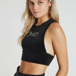 Juicy Couture Bling Velour Racerback Tank