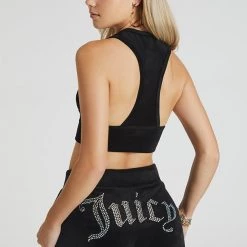 Juicy Couture Bling Velour Racerback Tank
