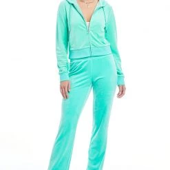 Juicy Couture The Bling Shop OG Big Bling Velour Hoodie