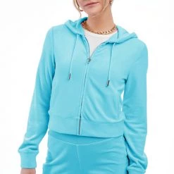 Juicy Couture OG Big Bling Velour Hoodie The Bling Shop