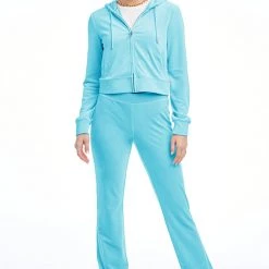 Juicy Couture OG Big Bling Velour Hoodie The Bling Shop