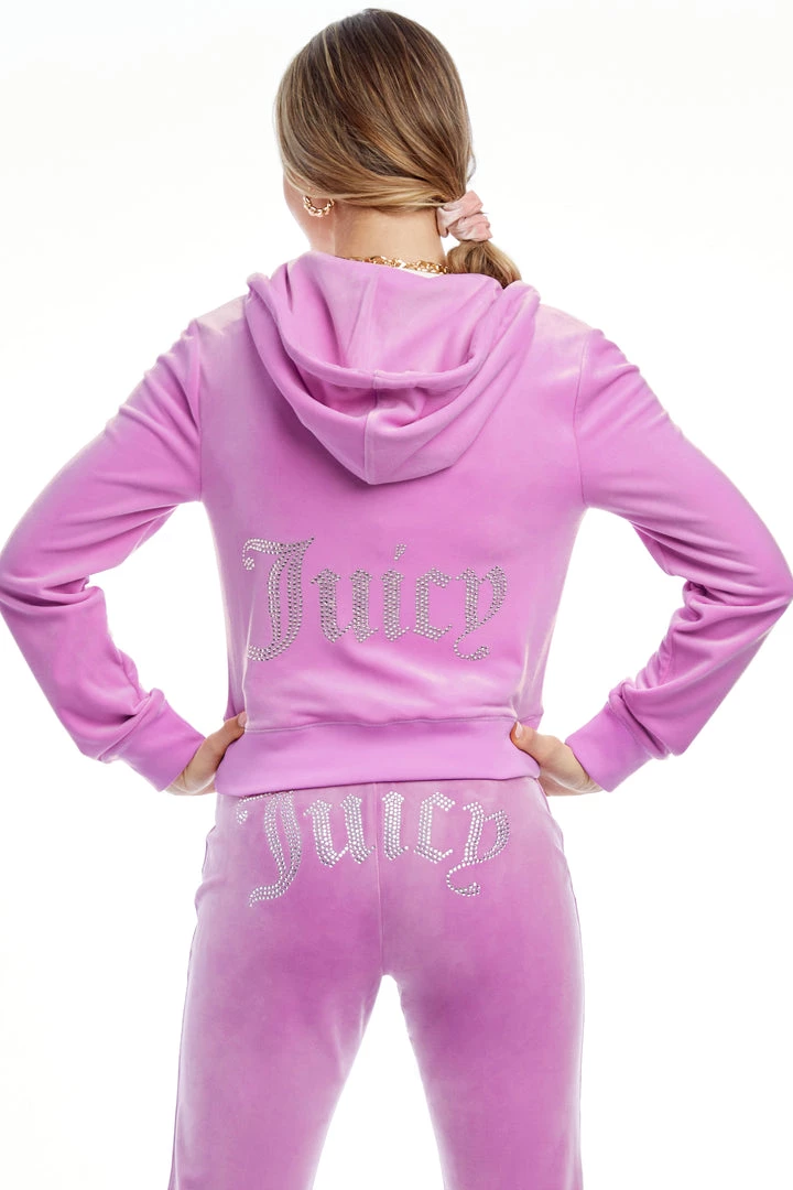 Juicy Couture OG Big Bling Velour Hoodie The Bling Shop 3 Juicy Couture OG Big Bling Velour Hoodie The Bling Shop