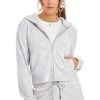 Juicy Couture Track Embossed Velour Hoodie