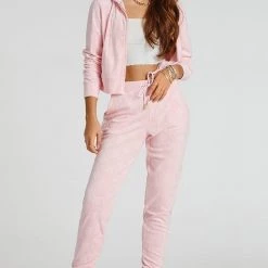 Juicy Couture Embossed Velour Hoodie Velour Shop