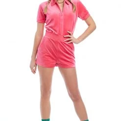 Juicy Couture Big Bling Velour Romper Bridal Bling Shop