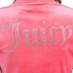 Juicy Couture Big Bling Velour Romper Bridal Bling Shop