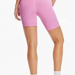 Juicy Couture Script Bling Rib Biker Shorts