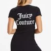 Juicy Couture New Split Hem Logo Tee Dress