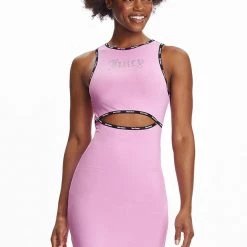 Juicy Couture New Cut Out Bling Rib Dress