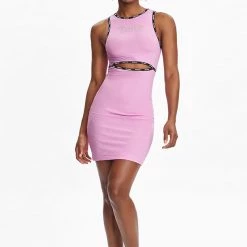 Juicy Couture New Cut Out Bling Rib Dress