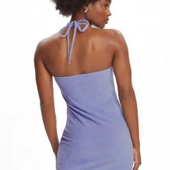 Juicy Couture Big Bling Terry Halter Dress