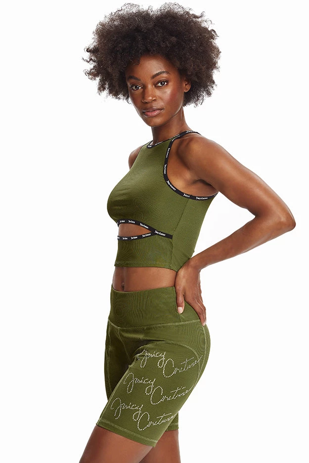 Juicy Couture New Cut Out Rib Tank 4 Juicy Couture New Cut Out Rib Tank