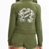 Juicy Couture Terry Logo Hoodie New