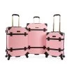 Juicy Couture Vacation Shop 3-Piece Hardside Spinner Luggage Set