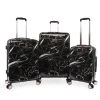 Juicy Couture Vacation Shop 3-Piece Hardside Spinner Luggage Set