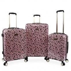 Juicy Couture 3-Piece Hardside Spinner Luggage Set Vacation Shop