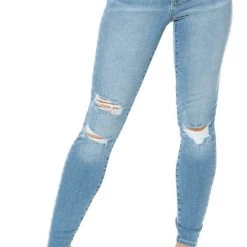 Juicy Couture Melrose Classic Distressed Skinny Jeans The Denim Shop