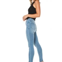 Juicy Couture Melrose Classic Distressed Skinny Jeans The Denim Shop