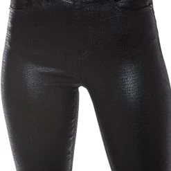 Juicy Couture Melrose Faux Snakeskin Coated Skinny Jeans