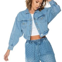 Juicy Couture Signature Denim Jacket The Denim Shop