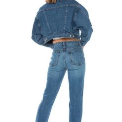 Juicy Couture The Denim Shop Venice Vintage Wash Straight Leg Jeans