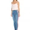 Juicy Couture Melrose Velvet Tape Skinny Jeans