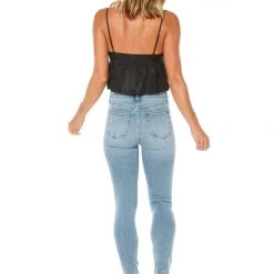 Juicy Couture Melrose Destroyed High Rise Skinny Jeans New