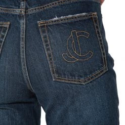 Juicy Couture Venice High Cuffed Straight Leg Jeans