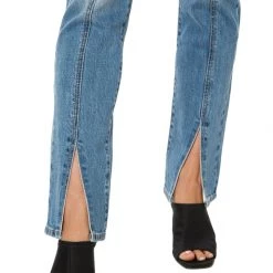 Juicy Couture Venice Ankle Slit Straight Leg Jeans The Denim Shop