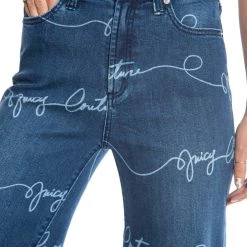 Juicy Couture Coastal Crop Juicy Script Jeans New