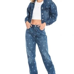 Juicy Couture Belvedere Relaxed-Fit Monogram Jeans The Denim Shop 11 Juicy Couture Belvedere Relaxed-Fit Monogram Jeans The Denim Shop